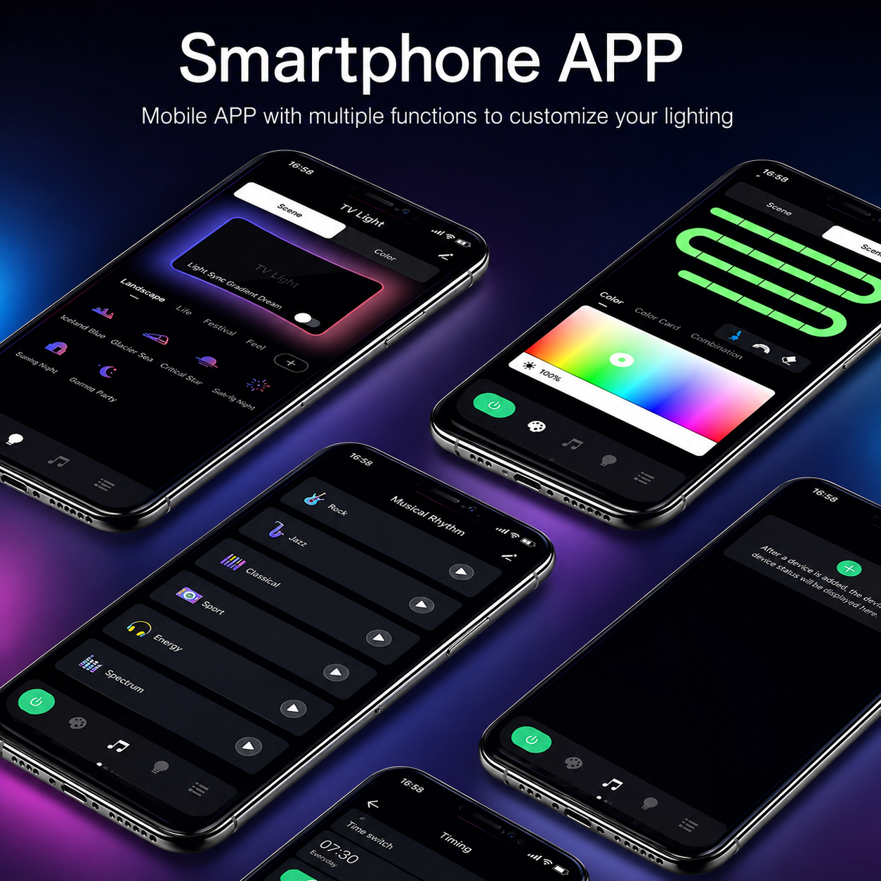 Luxono AuraSync™ — Screen-Sync TV Backlight